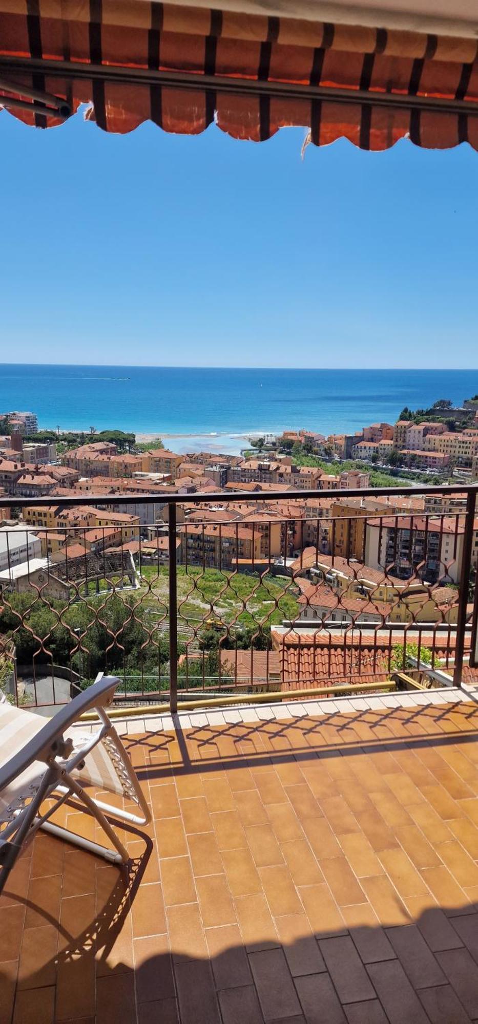 Thekeystudio, La Casa Del Mare Azzurro With Seaview 文蒂米利亚 外观 照片
